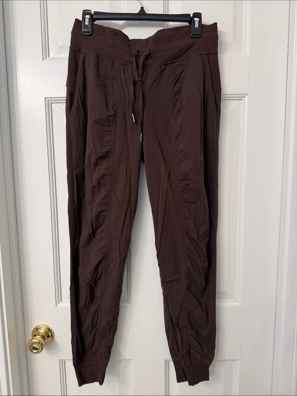 lululemon athletica Brown Drawstring Jogger Pants